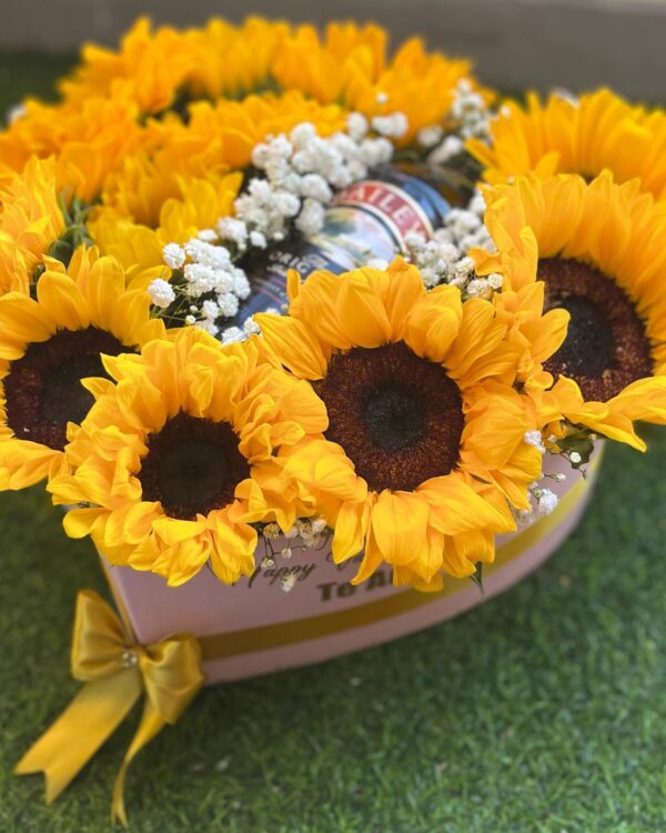 Girasoles + Bailey's