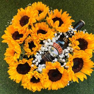 Girasoles + Bailey's