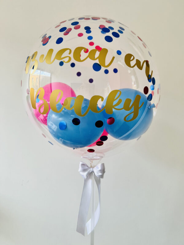 Globo Burbuja de Helio