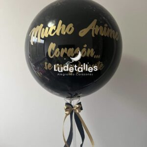 Globo Burbuja Simple Pintado