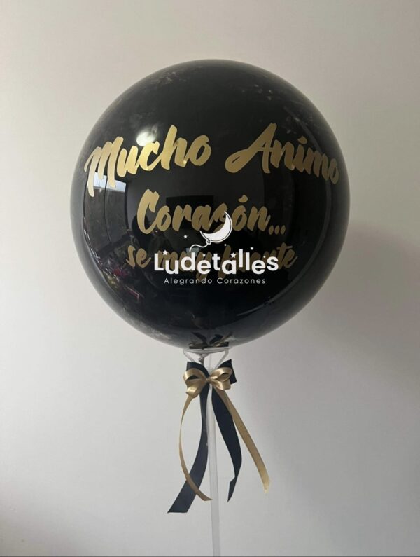 Globo Burbuja Simple Pintado