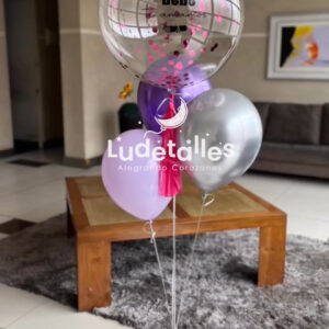 Bouquet Burbuja con Globo Latex