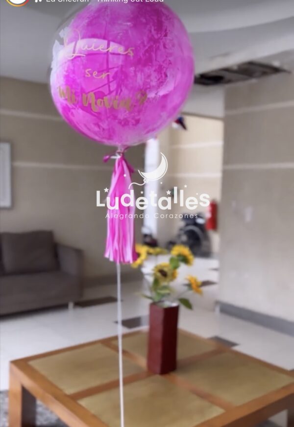 Globo Burbuja de Helio