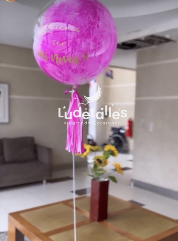 Globo Burbuja de Helio