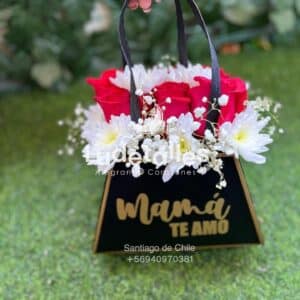 Cartera Linda con Rosas