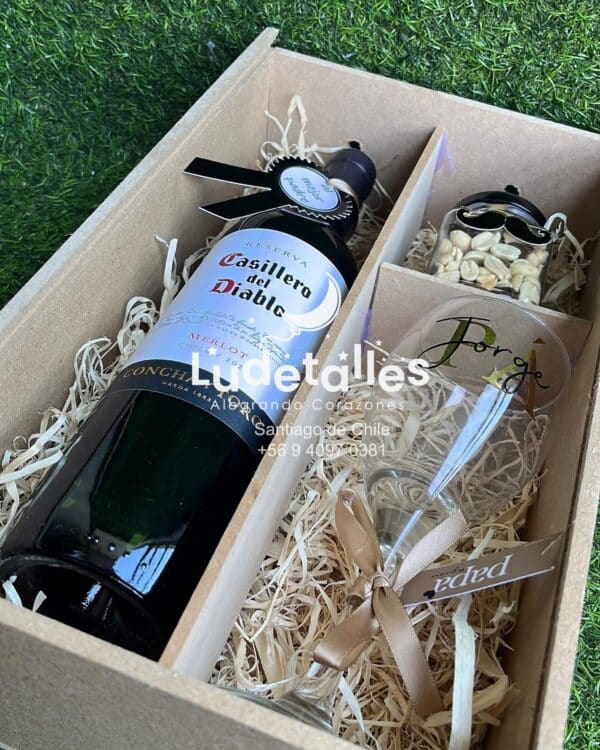 Vino Casillero Papá