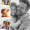 cartel-fotos-feliz-dia-del-padre-clasico-blanco-y-negro Portarretratos con sentido para Papá 13 x 18