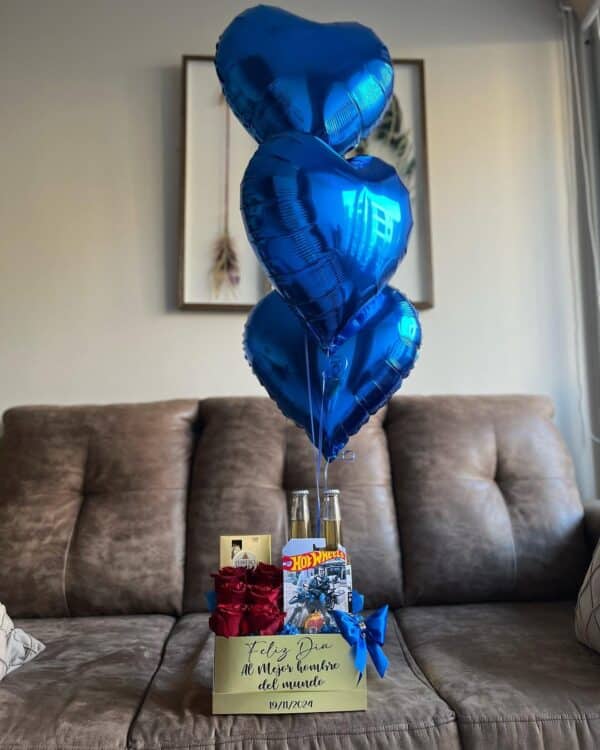 IMG_1429 Rosas con Globos de Helio