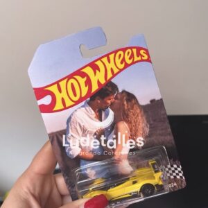 Carrito Hot Wheels con blister personalizado