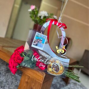 Ramo rosas x8 en tipo cartera 🌹