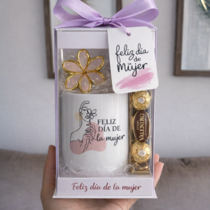 Tazones con sentido DÍA DE LA MUJER 💜