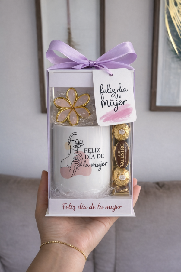 Tazones con sentido DÍA DE LA MUJER 💜